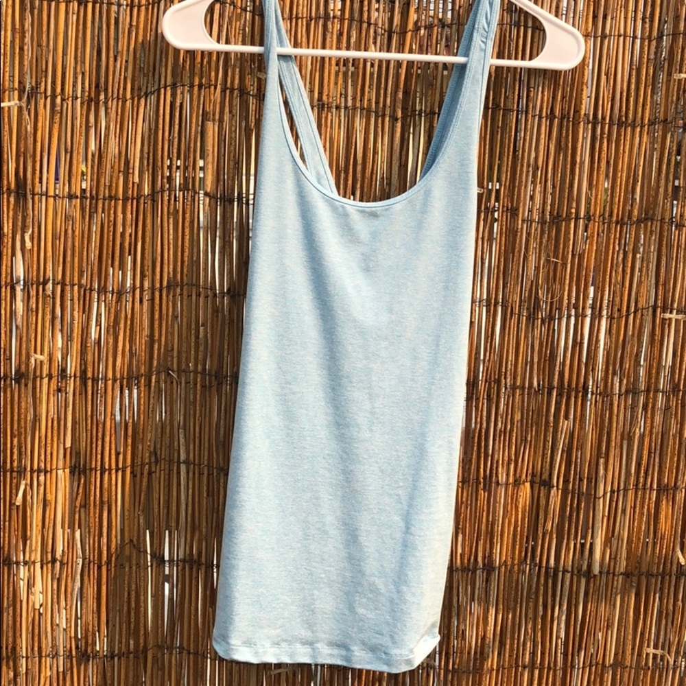 Patagonia baby blue cross back top